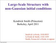 Large-Scale Structure with non-Gaussian initial conditions