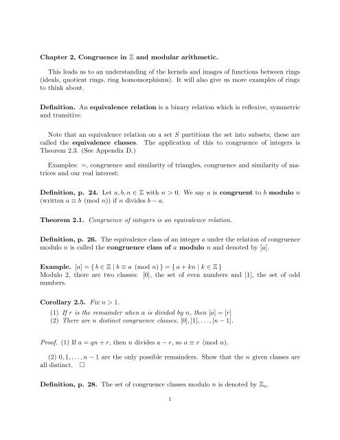 Реферат: Modular Arithmetic Essay Research Paper Modular arithmetic