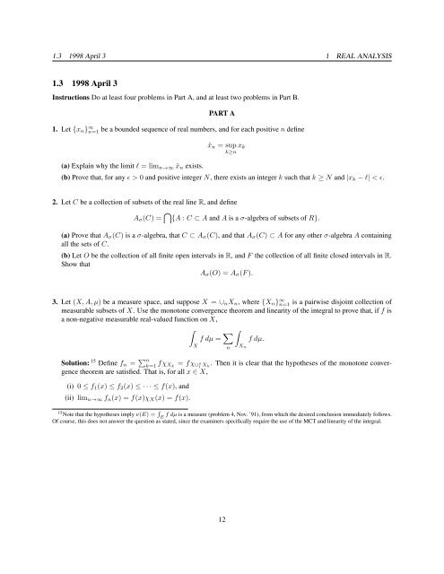 Problems and Solutions in - Mathematics - University of Hawaii