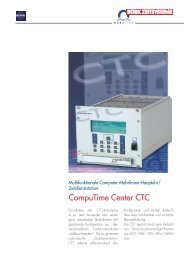 CompuTime Center CTC - Bürk Zeitsysteme