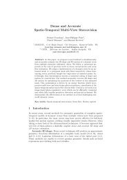 Dense and Accurate Spatio-Temporal Multi-View ... - imagine - ENPC