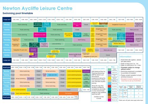 Newton Aycliffe Leisure Centre - Durham County Council