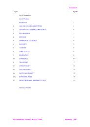 Derwentside District Local Plan 1997 - Durham County Council