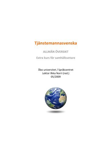 Tjänstemannasvenska