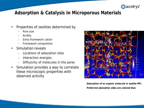 Design and Optimization of Catalysts: Using Modeling to ... - Accelrys