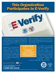 This Organization Participates in E-Verify - Accelrys