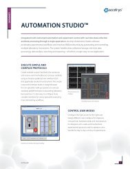 automation studio™ - Accelrys