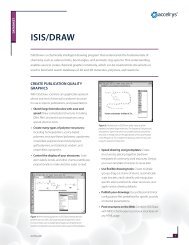 isis/DraW - Accelrys