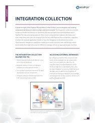 Datasheet: Integration Collection for Pipeline Pilot - Accelrys