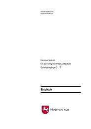 Englisch Niedersachsen - Niedersächsischer Bildungsserver