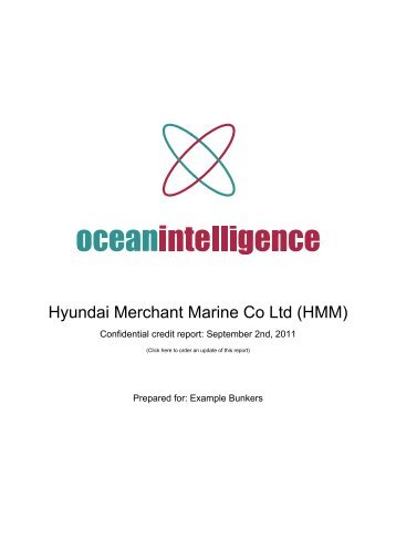 Hyundai Merchant Marine Co Ltd (HMM)