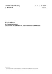 Enquete-Kommission des Bundestages ... - Omnia - Verlag
