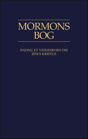 MORMONS BOG