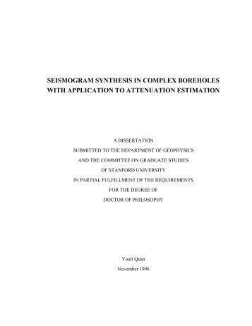 My PhD Thesis, PDF 3MB - Stanford University