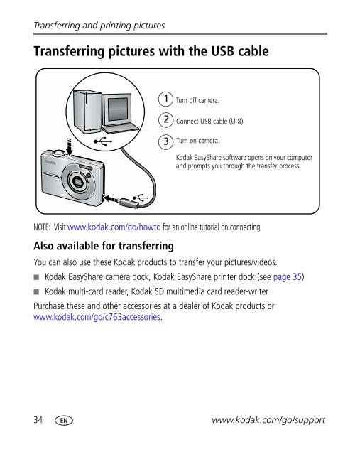 Kodak EasyShare C763 zoom digital camera