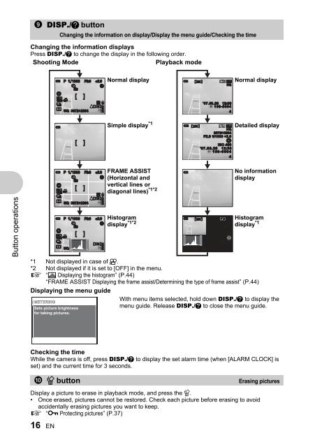 SP-550UZ Advanced manual in PDF - biofos.com