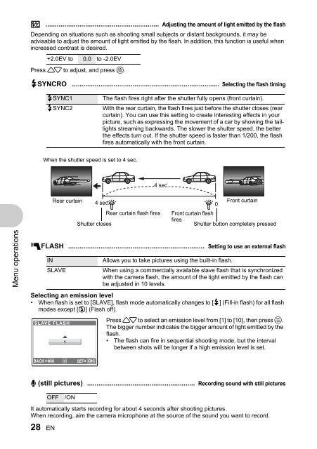 SP-550UZ Advanced manual in PDF - biofos.com