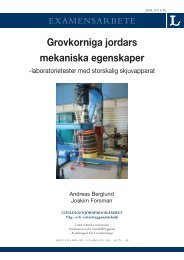 Grovkorniga jordars mekaniska egenskaper - Publikationer - LTU ...