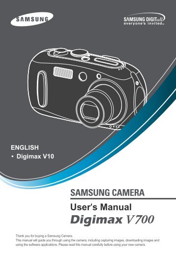 SAMSUNG DIGIMAX V700