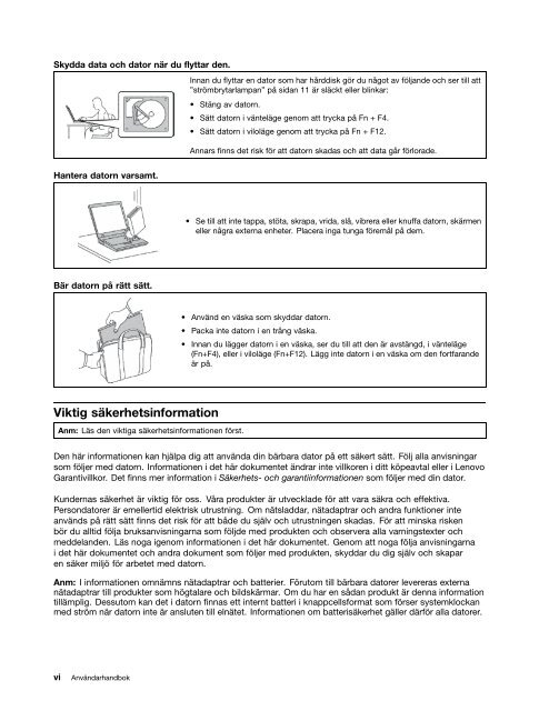 Användarhandbok - Lenovo