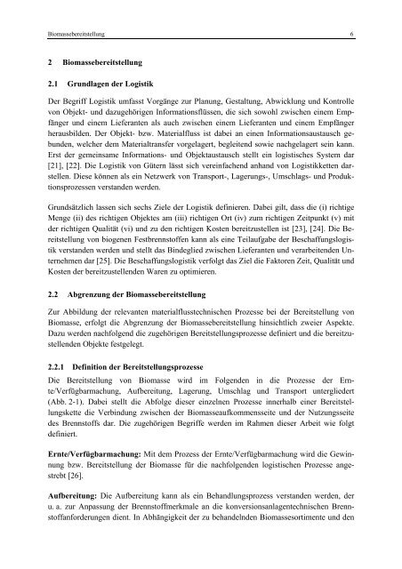 DBFZ Report Nr. 2 - Deutsches Biomasseforschungszentrum