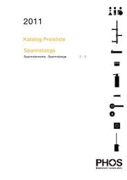 PHOS Edelstahl Spannstange - forhouse.de