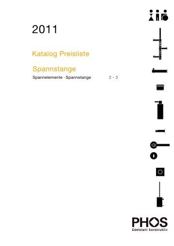 PHOS Edelstahl Spannstange - forhouse.de