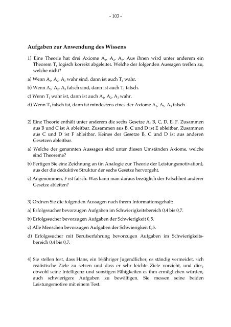 Wissenschaftsphilosophie der Sozialwissenschaften - Open ...