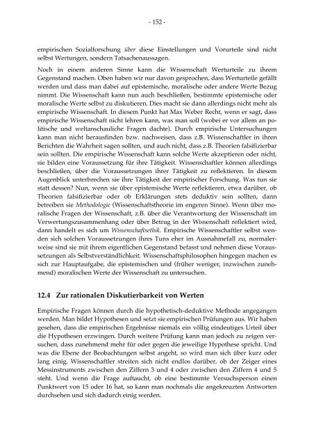 Wissenschaftsphilosophie der Sozialwissenschaften - Open ...