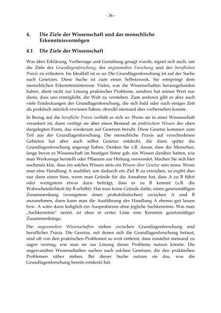 Wissenschaftsphilosophie der Sozialwissenschaften - Open ...