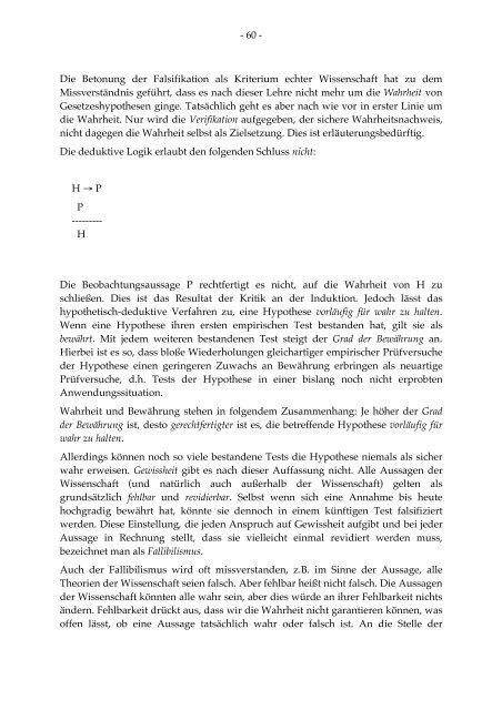 Wissenschaftsphilosophie der Sozialwissenschaften - Open ...