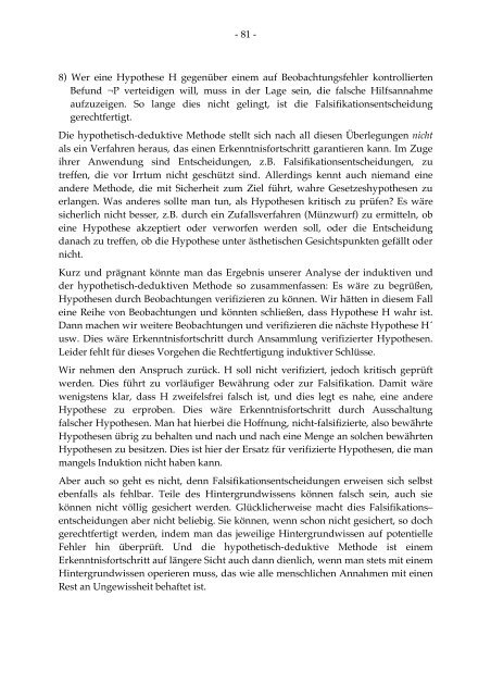 Wissenschaftsphilosophie der Sozialwissenschaften - Open ...