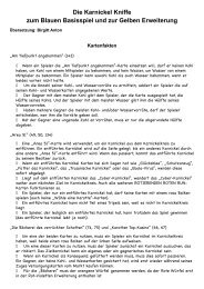 Die Karnickel Kniffe zum Blauen Basisspiel und zur Gelben - Pegasus