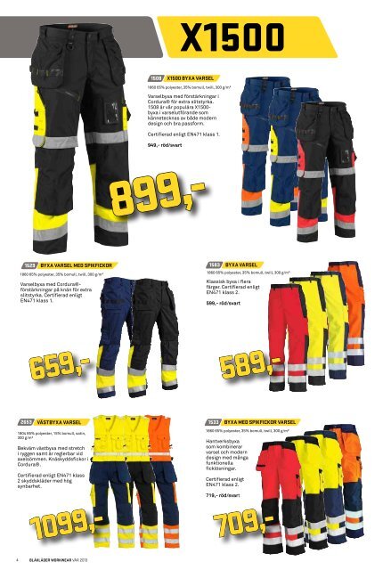 exkl moms - Blåkläder Workwear