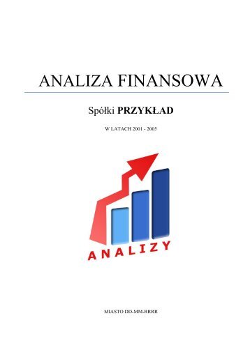 ANALIZA FINANSOWA