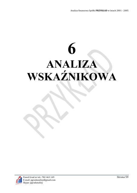ANALIZA FINANSOWA