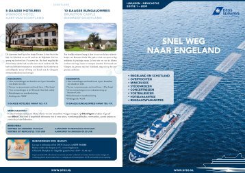 SnEl WEg naaR EngEland - DFDS.com