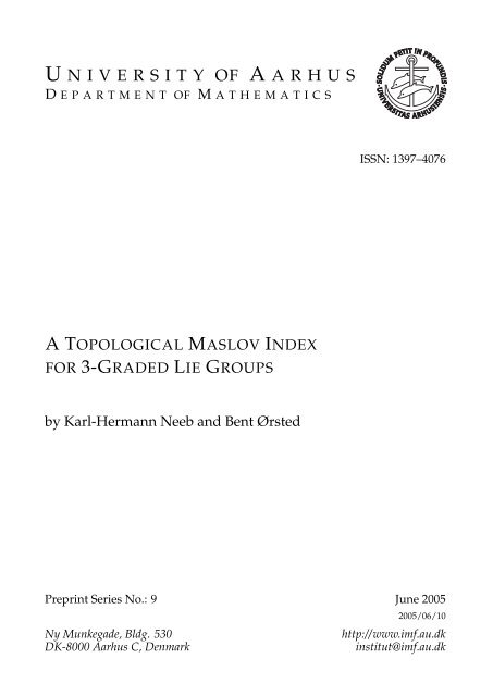 A topological Maslov index for 3-graded Lie groups - ResearchGate