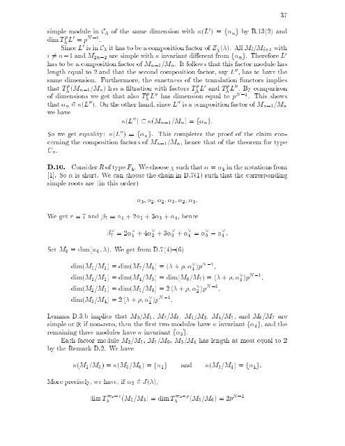 subregular nilpotent representations of lie algebras in prime ...