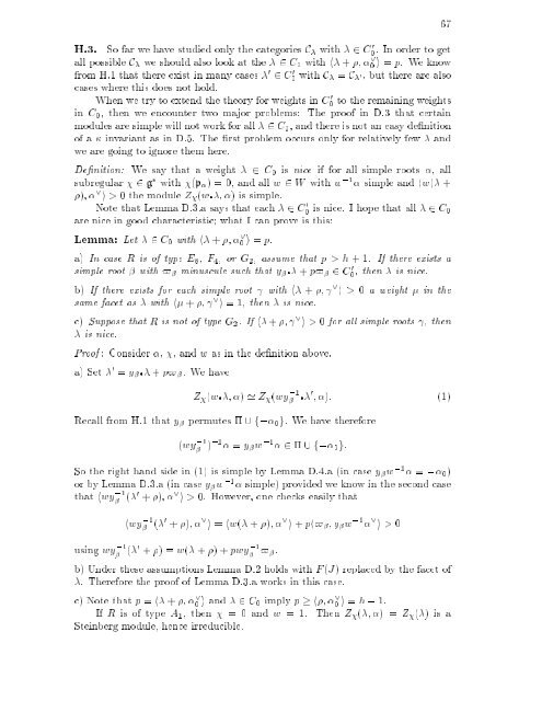 subregular nilpotent representations of lie algebras in prime ...