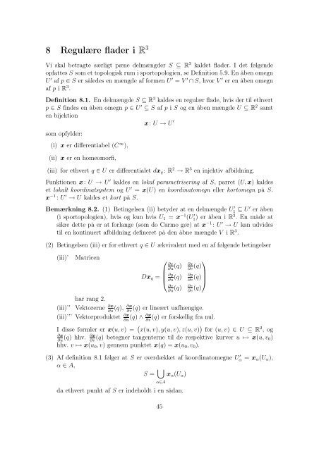 Noter til Geometri - Aarhus Universitet