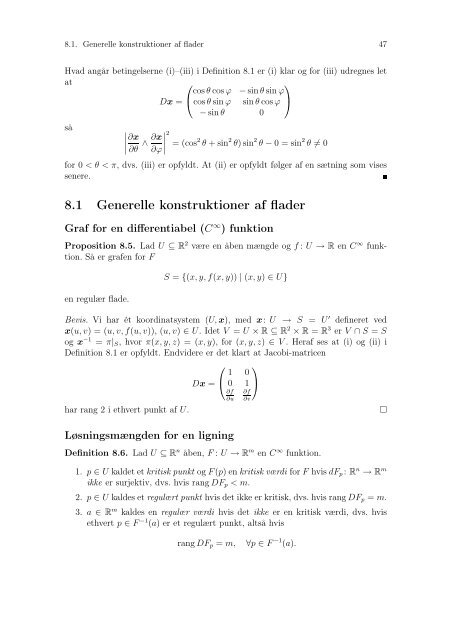 Noter til Geometri - Aarhus Universitet