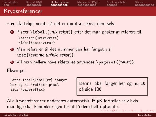 Introduktion til LaTeX - Aarhus Universitet