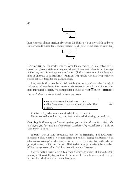 Lineær Algebra Differentialligninger