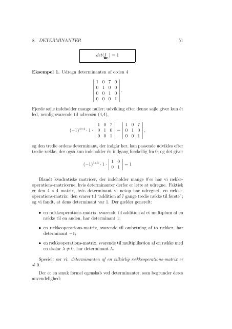 Lineær Algebra Differentialligninger