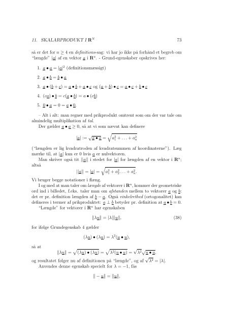 Lineær Algebra Differentialligninger