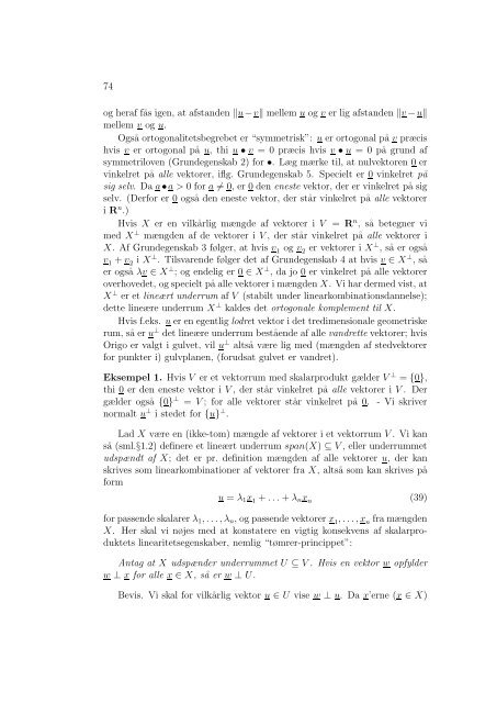 Lineær Algebra Differentialligninger