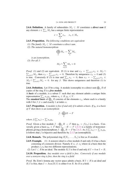 Commutative algebra - Department of Mathematical Sciences - old ...