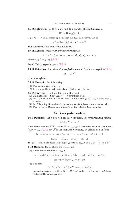 Commutative algebra - Department of Mathematical Sciences - old ...