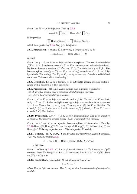 Commutative algebra - Department of Mathematical Sciences - old ...
